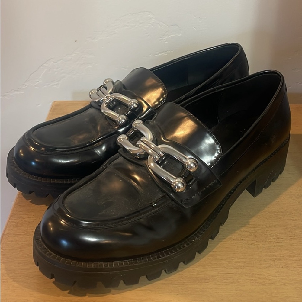 Zara business loafers